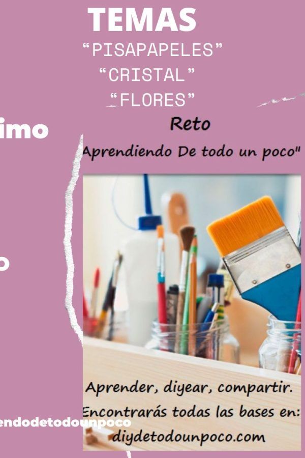 creando manualidades con flores, cristal
