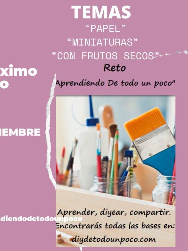 prepárate para ideas creativas únicas, diy, manualidades